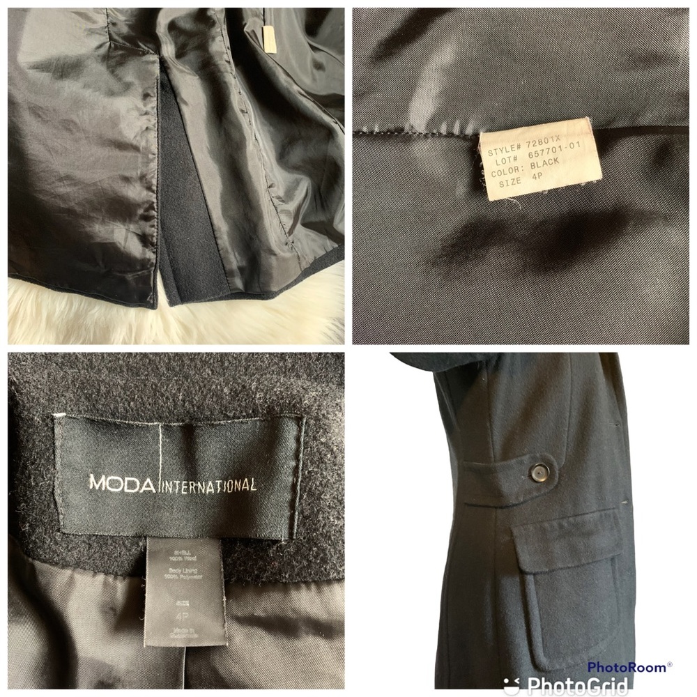 Moda Internacional From Victoria Secret Wool Coat - Picture 8 of 11